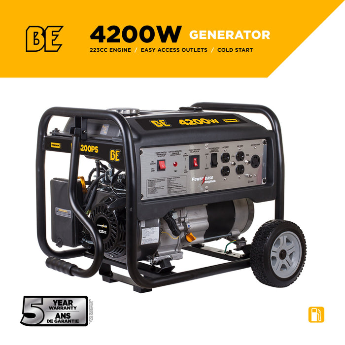 4,200 Watt Generator