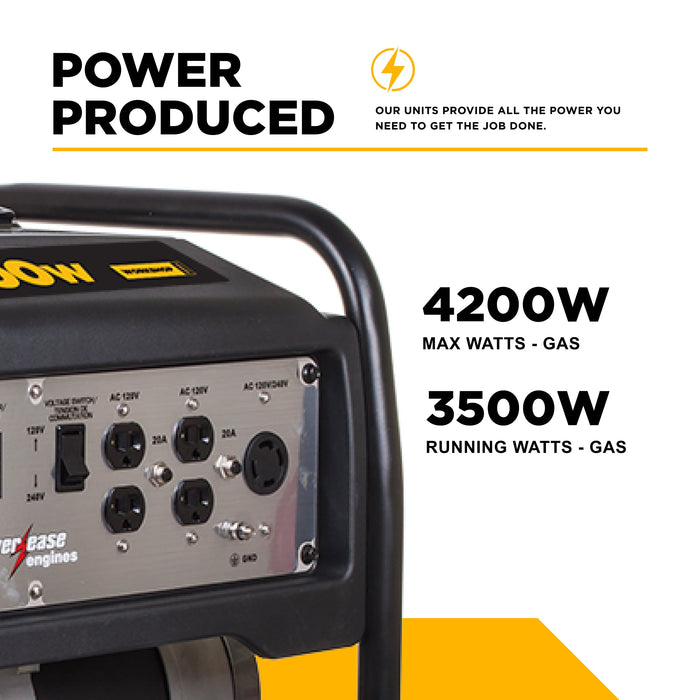 4,200 Watt Generator