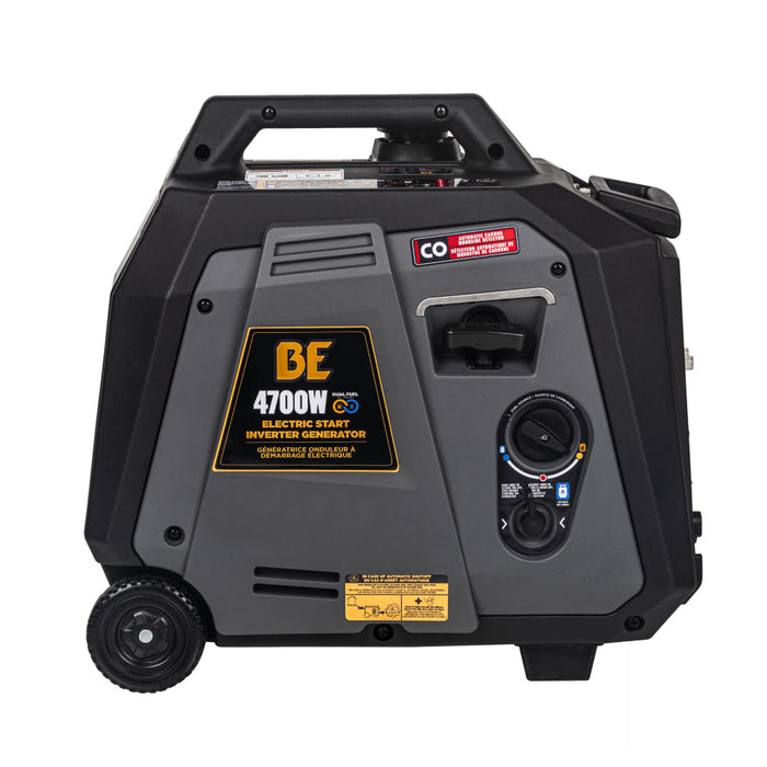 4,700 Watt Dual-Fuel Digital Inverter Generator - BE4700ID