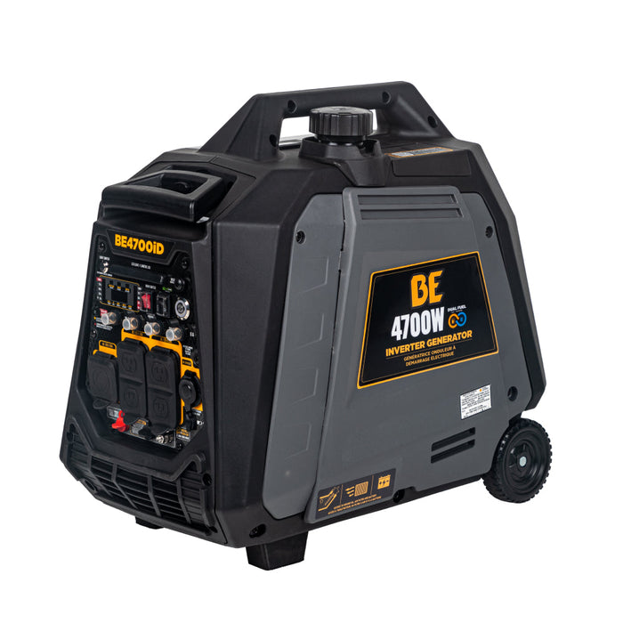 4,700 Watt Dual-Fuel Digital Inverter Generator - BE4700ID