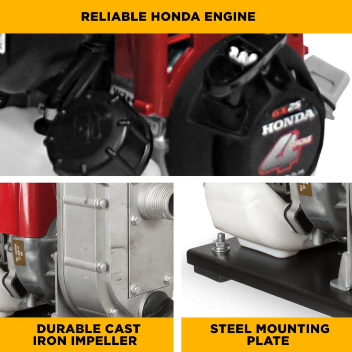 1" Water Transfer Pump with Honda GX25 Engine