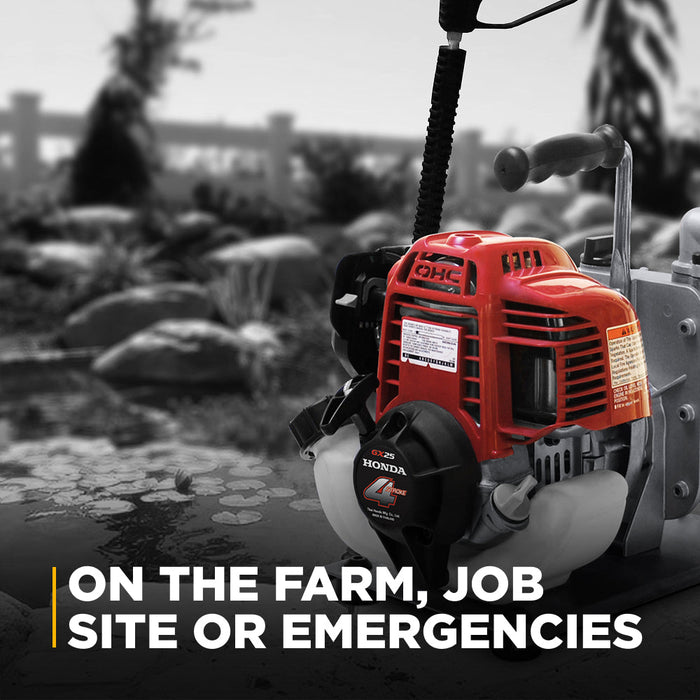 1" Water Transfer Pump with Honda GX25 Engine