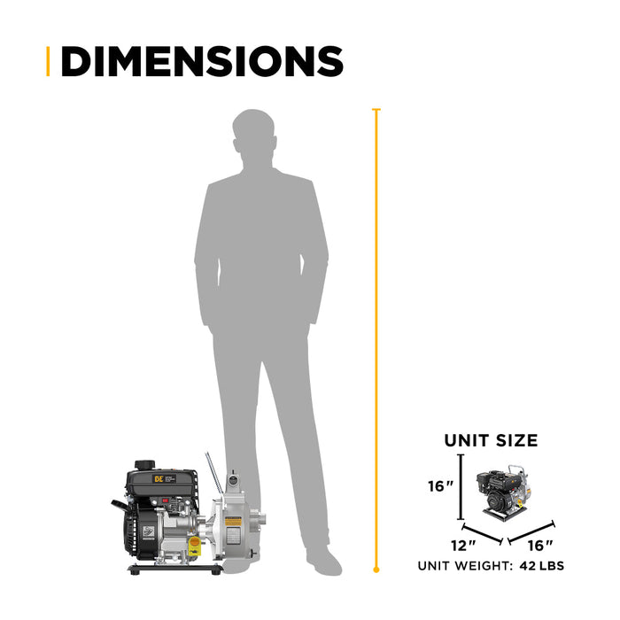 1" Water Transfer Pump with Powerease 79 Engine