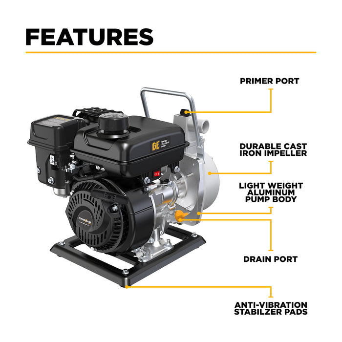 1" Water Transfer Pump with Powerease 79 Engine