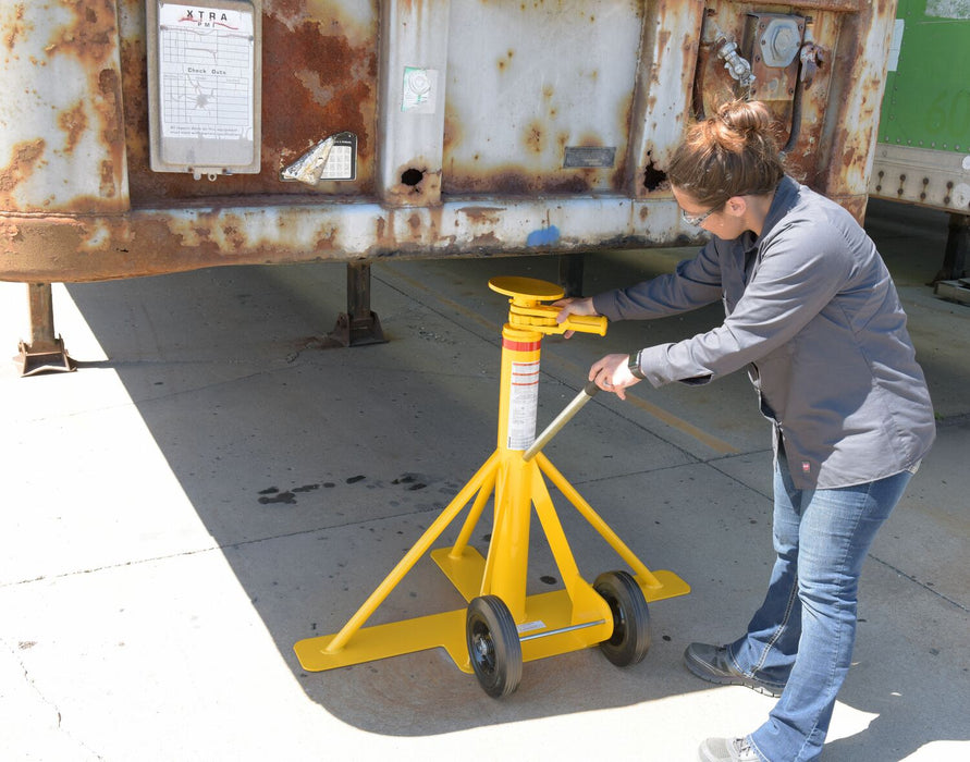 Vestil BFSJ-2748 steel big foot stabilizing jack - view 9