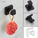 wonderland shower inc Luxurious 4-Piece Stainless Square Matte Black Bathroom Hardware Set:... Shower Accessory - Dimensions
