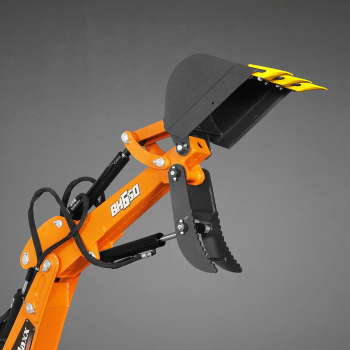 7' Tractor Backhoe Attachment with Hydraulic Thumb,  12" Bucket,  ISO/ — view 12