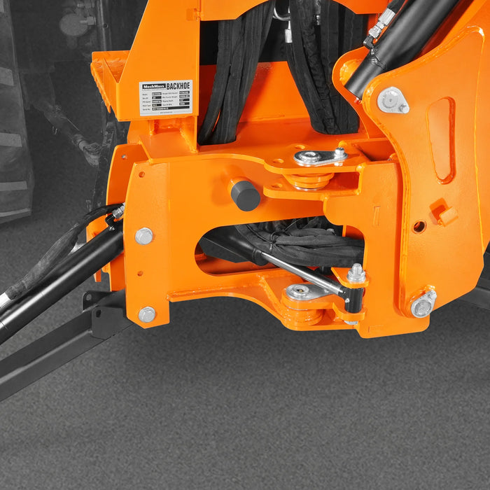 7' Tractor Backhoe Attachment with Hydraulic Thumb,  12" Bucket,  ISO/ — view 11
