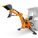8' Tractor Backhoe Attachment with Mechanical Thumb,  15" Bucket,  ISO — view 20