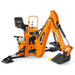 8' Tractor Backhoe Attachment with Mechanical Thumb,  15" Bucket,  ISO — view 23