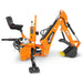 8' Tractor Backhoe Attachment with Mechanical Thumb,  15" Bucket,  ISO — view 30