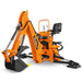 8' Tractor Backhoe Attachment with Mechanical Thumb,  15" Bucket,  ISO — view 25