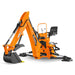 9' Tractor Backhoe Attachment with Mechanical Thumb,  15" Bucket,  ISO — view 25