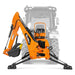 9' Tractor Backhoe Attachment with Mechanical Thumb,  15" Bucket,  ISO — view 20