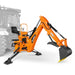 9' Tractor Backhoe Attachment with Mechanical Thumb,  15" Bucket,  ISO — view 22