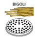 AMPTO ACTRMPF43 bronze pasta die - Bigoli 3 mm