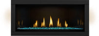 Napoleon Ascent Linear Premium 46 natural gas linear fireplace with blue glass media option