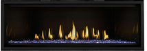 Napoleon Ascent Linear Premium 56 natural gas linear fireplace with glass bead media option