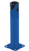 Vestil BOL-24-4.5-BU Steel Pipe Safety Bollard 24 in. x 4-1/2 in. Blue
