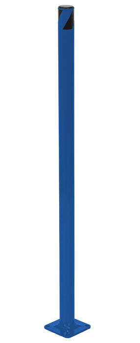 Vestil BOL-36-2-BU Steel Pipe Safety Bollard 36 in. x 1-3/4 in. Blue