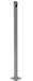 Vestil BOL-36-2-GYSG Steel Pipe Safety Bollard 36 in. x 1-3/4 in. Gray Semi Gloss