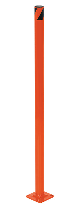 Vestil BOL-36-2-OR Steel Pipe Safety Bollard 36 in. x 1-3/4 in. Orange