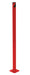 Vestil BOL-36-2-RED Steel Pipe Safety Bollard 36 in. x 1-3/4 in. Red