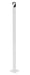 Vestil BOL-36-2-WT Steel Pipe Safety Bollard 36 in. x 1-3/4 in. White