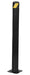 Vestil BOL-42-5.5-BK Steel Pipe Safety Bollard 42 in. x 5-1/2 in. Black