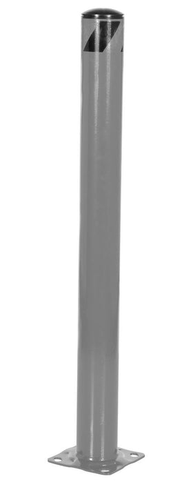 Vestil BOL-42-5.5-GYSG Steel Pipe Safety Bollard 42 in. x 5-1/2 in. Gray Semi Gloss