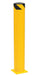Vestil BOL-42-6.5 Steel Pipe Safety Bollard 42 in. x 6-1/2 in. Yellow