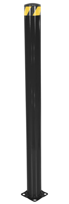 Vestil BOL-62-4.5-BK Steel Pipe Safety Bollard 62 in. x 4-1/2 in. Black