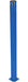 Vestil BOL-62-5.5-BU Steel Pipe Safety Bollard 62 in. x 5-1/2 in. Blue