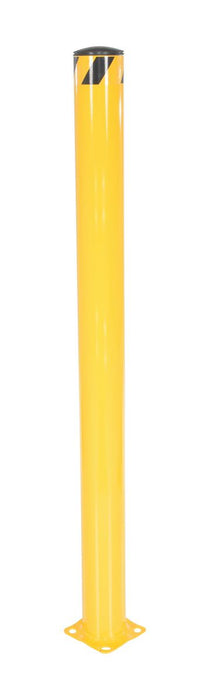 Vestil BOL-72-5.5 Steel Pipe Safety Bollard 72 in. x 5-1/2 in. Yellow
