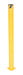 Vestil BOL-72-5.5 Steel Pipe Safety Bollard 72 in. x 5-1/2 in. Yellow