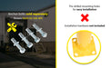 Vestil BOL-72-5.5 steel pipe safety bollard feature overview 1