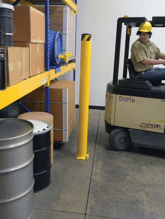 Vestil BOL-72-5.5 steel pipe safety bollard - view 5
