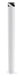 Vestil BOL-72-6.5-WT Steel Pipe Safety Bollard 72 in. x 6-1/2 in. White