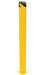 Vestil BOL-72-6.5 Steel Pipe Safety Bollard 72 in. x 6-1/2 in. Yellow