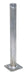 Vestil BOL-A-36-3.5 Aluminum Bollard 36 in. Tall x 3 1/2 in. Diameter Silver
