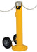 Vestil BOL-MB-JKS-42-5.5 Steel Movable Bollard with Wheels, Removable Bolt-On Steel Cap and Slots 42 in. x 5-1/2 in. Yellow