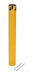 Vestil BOLPP-24-5.5 Steel Pour In Place Bollard 24 in. x 5-1/2 in. Yellow