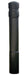 Vestil BPC-DA-B Polyethylene Arch Bollard Cover 7 in. x 7 in. x 52 in. Black