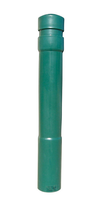 Vestil BPC-DA-FG Polyethylene Arch Bollard Cover 7 in. x 7 in. x 52 in. Green