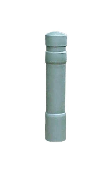 Vestil BPC-DA-GY Polyethylene Arch Bollard Cover 7 in. x 7 in. x 52 in. Gray
