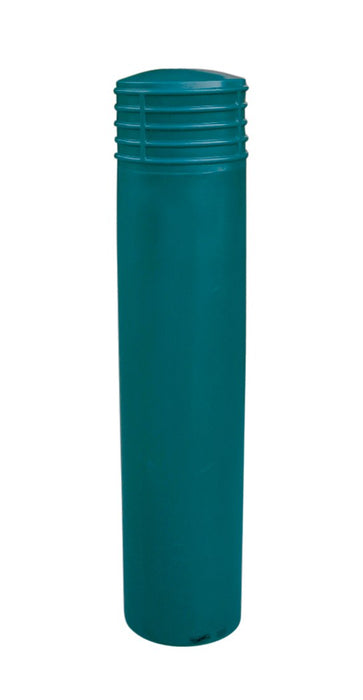 Vestil BPC-DC-FG Polyethylene Cinco Bollard Cover 11-1/4 in. x 11-1/4 in. x 52 in. Green