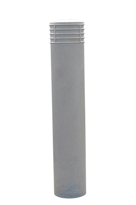 Vestil BPC-DC-GY Polyethylene Cinco Bollard Cover 11-1/4 in. x 11-1/4 in. x 52 in. Gray