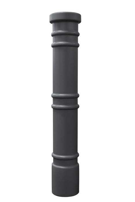 Vestil BPC-DM-GY Polyethylene Metro Bollard Cover 7 in. x 7 in. x 52 in. Gray