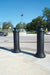 Vestil BPC-DP-B Polyethylene Pawn Bollard Cover 11-1/4 in. x 11-1/4 in. x 49 in. Black