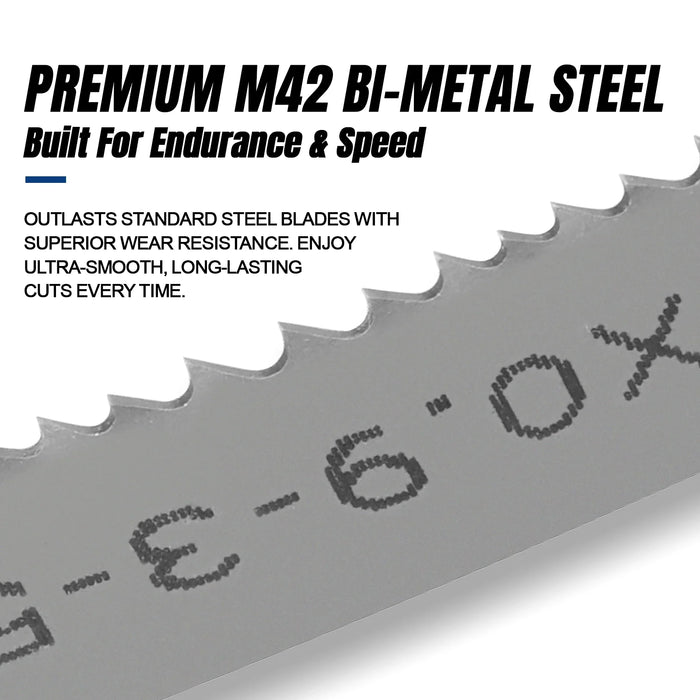 138 inch bandsaw blade for SKU: 500422 | Model: GH4228, Double Column Horizontal Band Saw,2PK